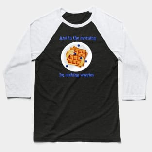 Waffle Making Baseball T-Shirt